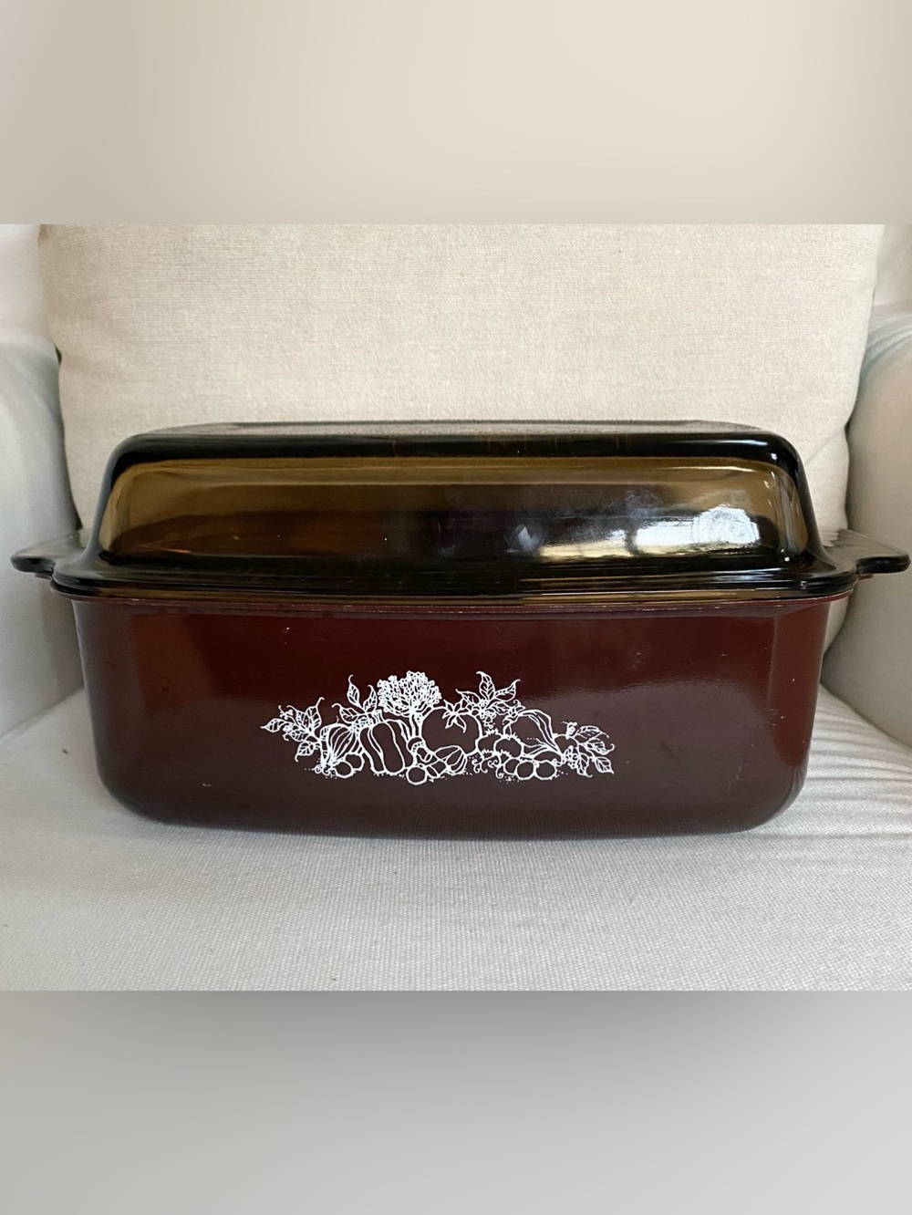 VTG  West Bend Slow Cooker Replacement 4QT Brown Pan Amber Glass Lid & Rack